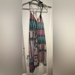 Bought at Anthropologie. Maybe wore once? Asymmetrical, vibrant colors.